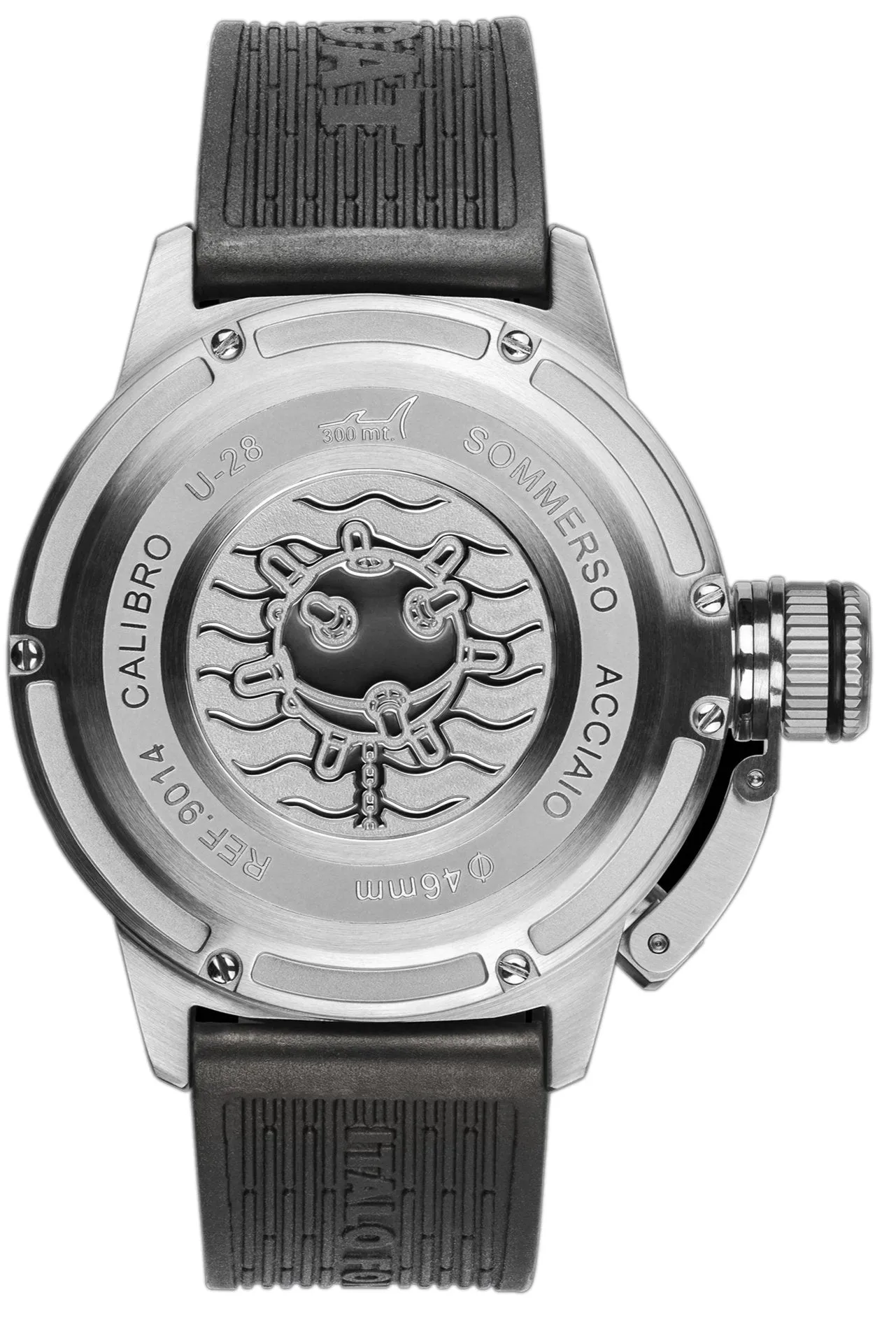 U-Boat Watch Automatic Watch Sommerso Diver Blue 9014