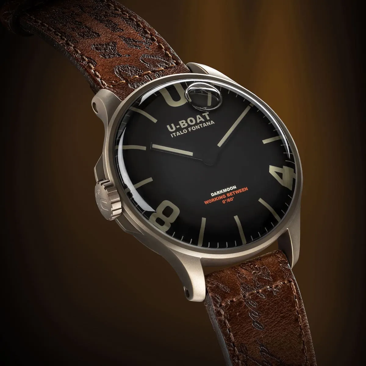 UB Watch Darkmoon 44 Black IP Bronze