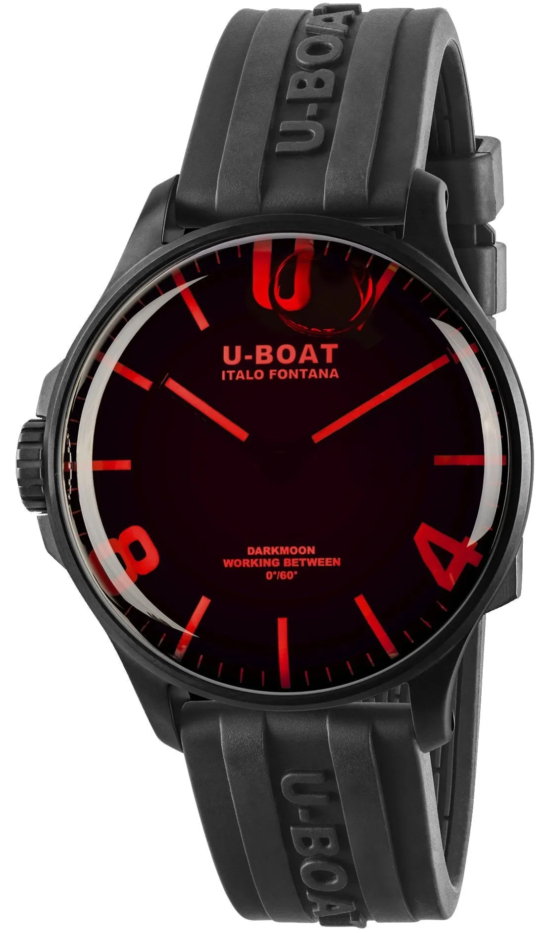 UB Watch Darkmoon 44 Red Glass PVD
