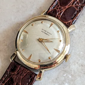ULYSSE NARDIN CHRONOMETER Automatic Watch Cal. Felsa Bidynator 690 17 Jewels Vintage Wristwatch