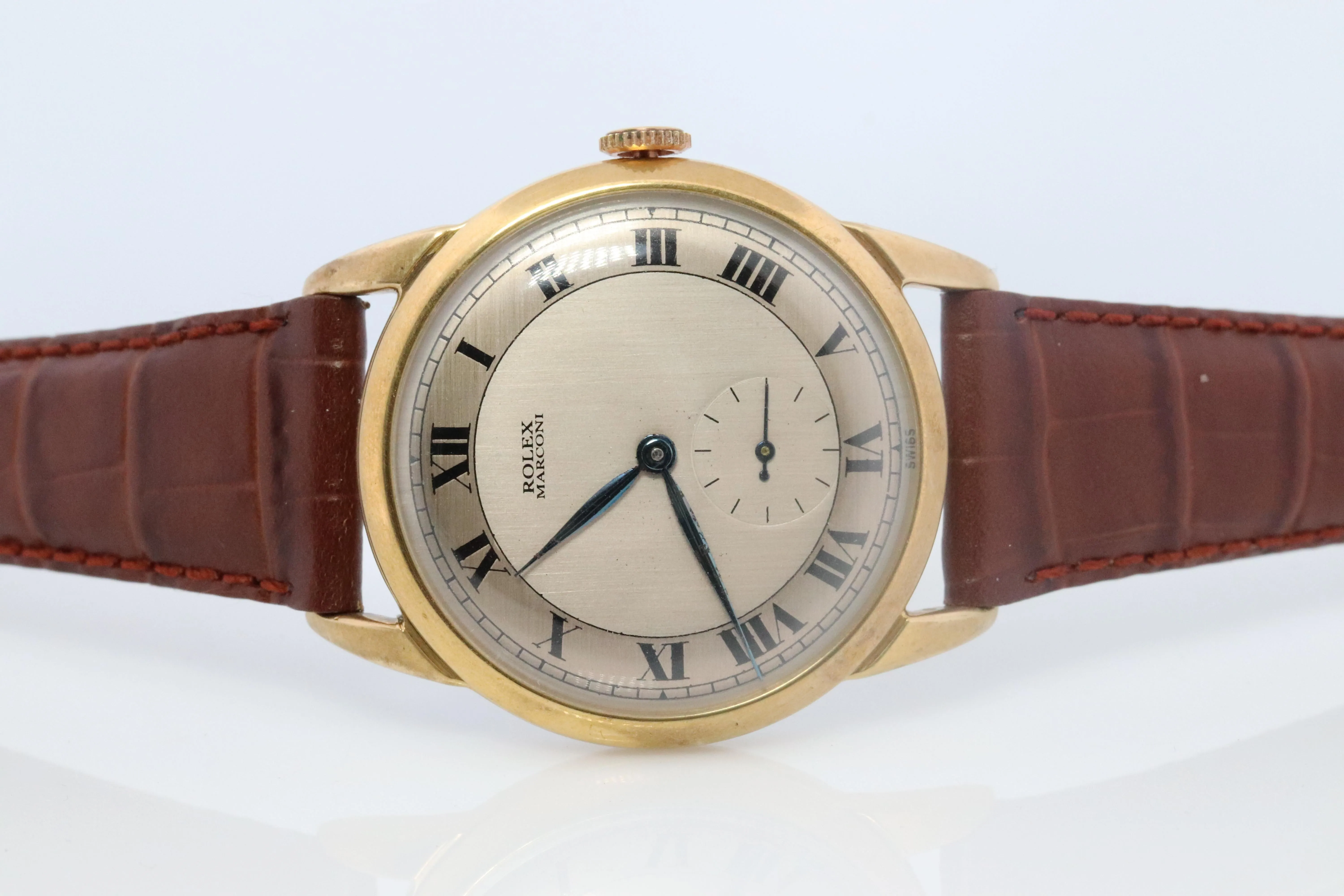 Vintage ROLEX Watch. Rolex Marconi 6732 Manual Mens WristWatch