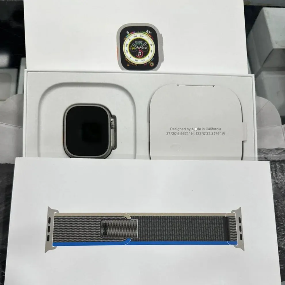 Watch Ultra | 2nd Generation | Premium Quality | 49mm | Fitness Tracker | Action Button | Extra-Long Battery Life | Bright Retina Display