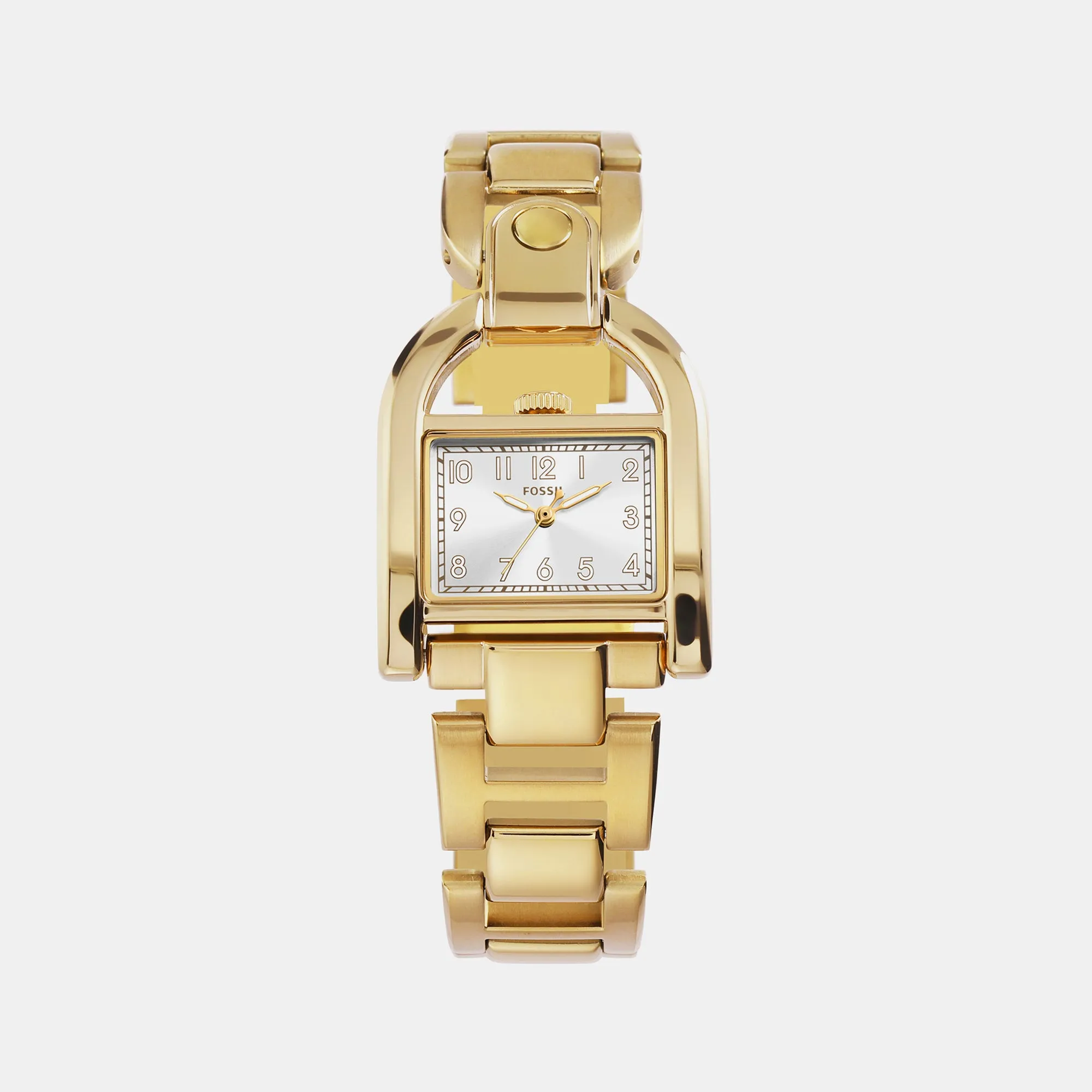 Women Silver Analog Stainless Steel Watch ES5327