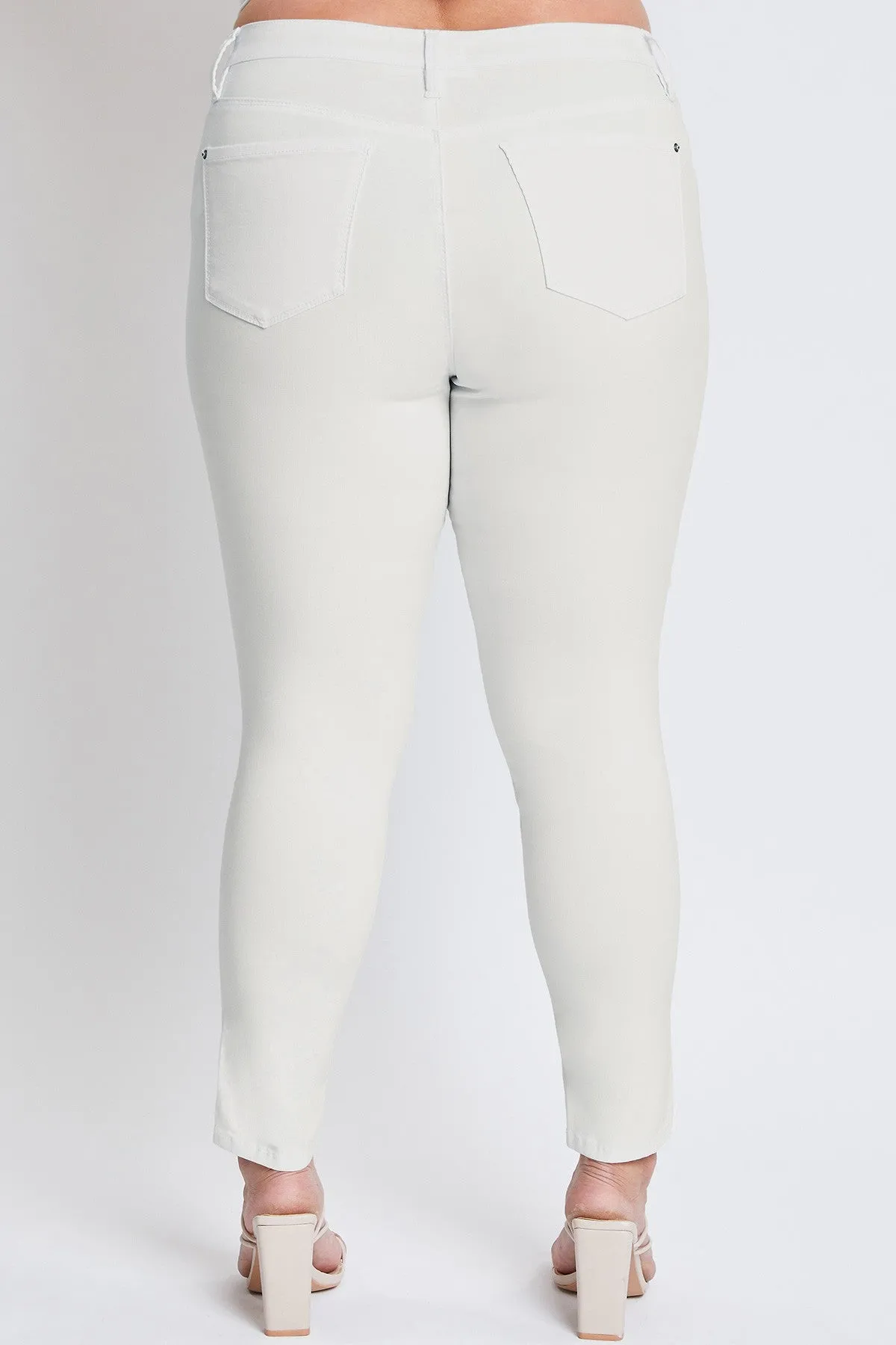 Women's Plus Hyperstretch  Forever Color Pants, Vanilla Cream