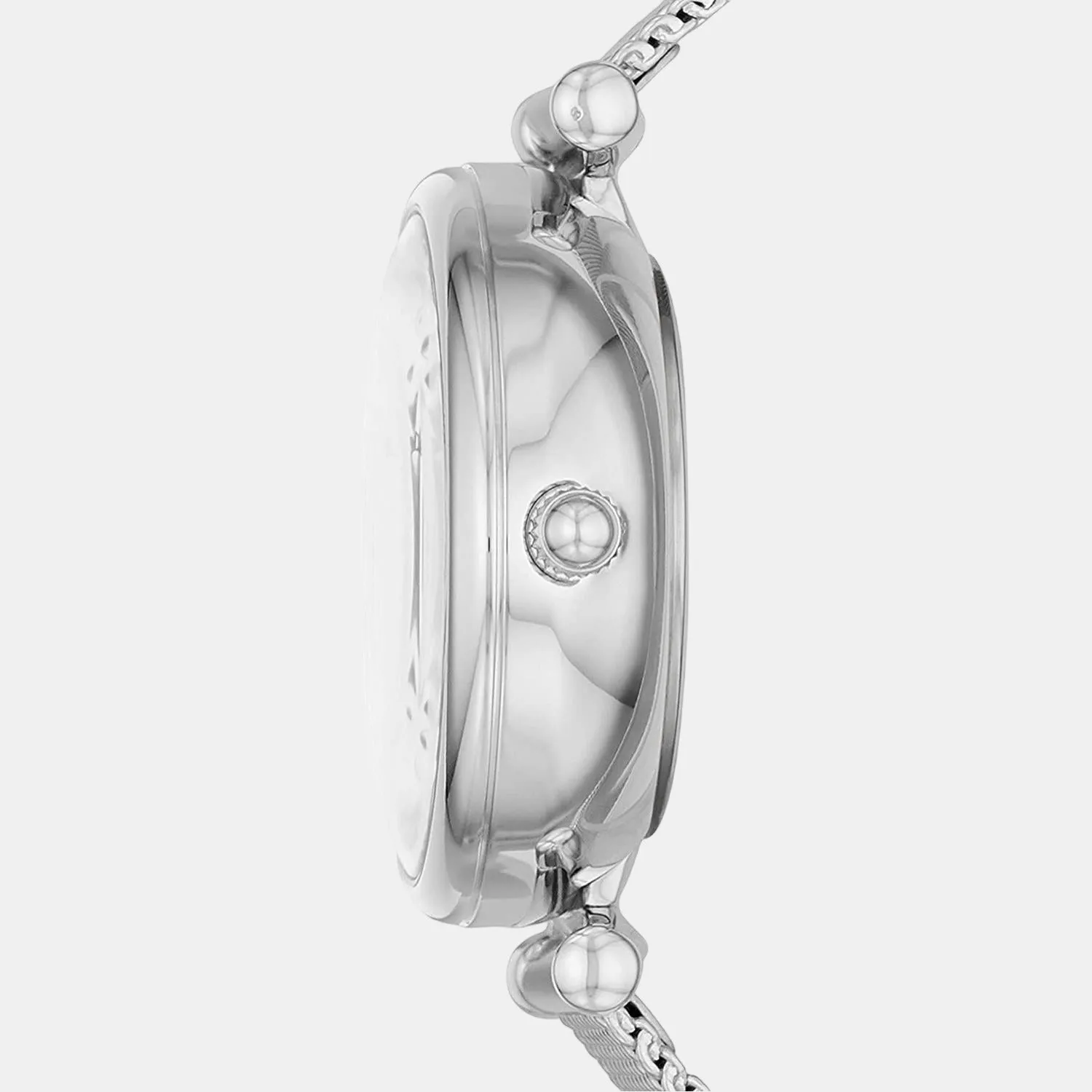 Women's White Analog Stainless Steel Automatic Watch ME3189